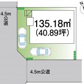 区画図☆南西角地