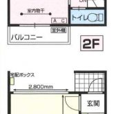 図は101号室となります(間取)