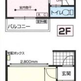 図は101号室となります(間取)