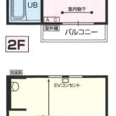 図は101号室となります(間取)