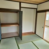 1階和室押入☆布団が楽々収納出来ます♪